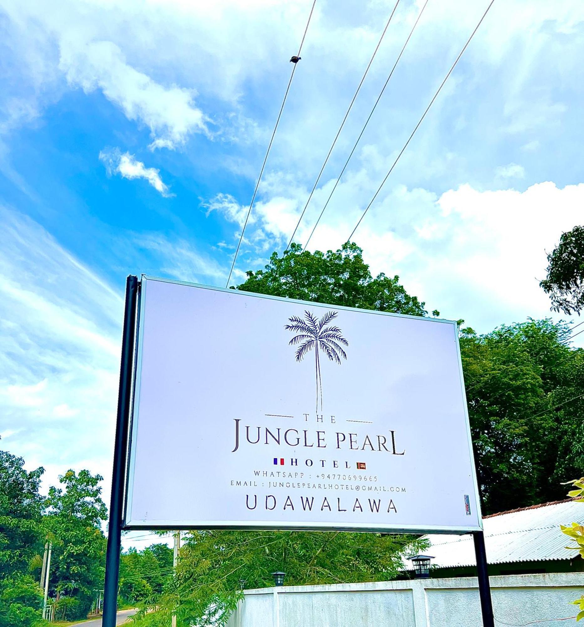 The Jungle Pearl Hotel Udawalawe Exteriör bild